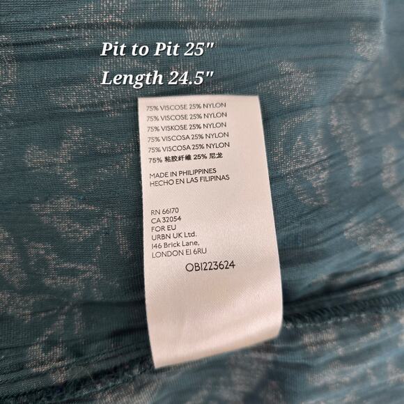 Anthropologie XI Faustine Floral Velvet Blouse – Size S - Fairycore/ Whimsigoth - Picture 7 of 8